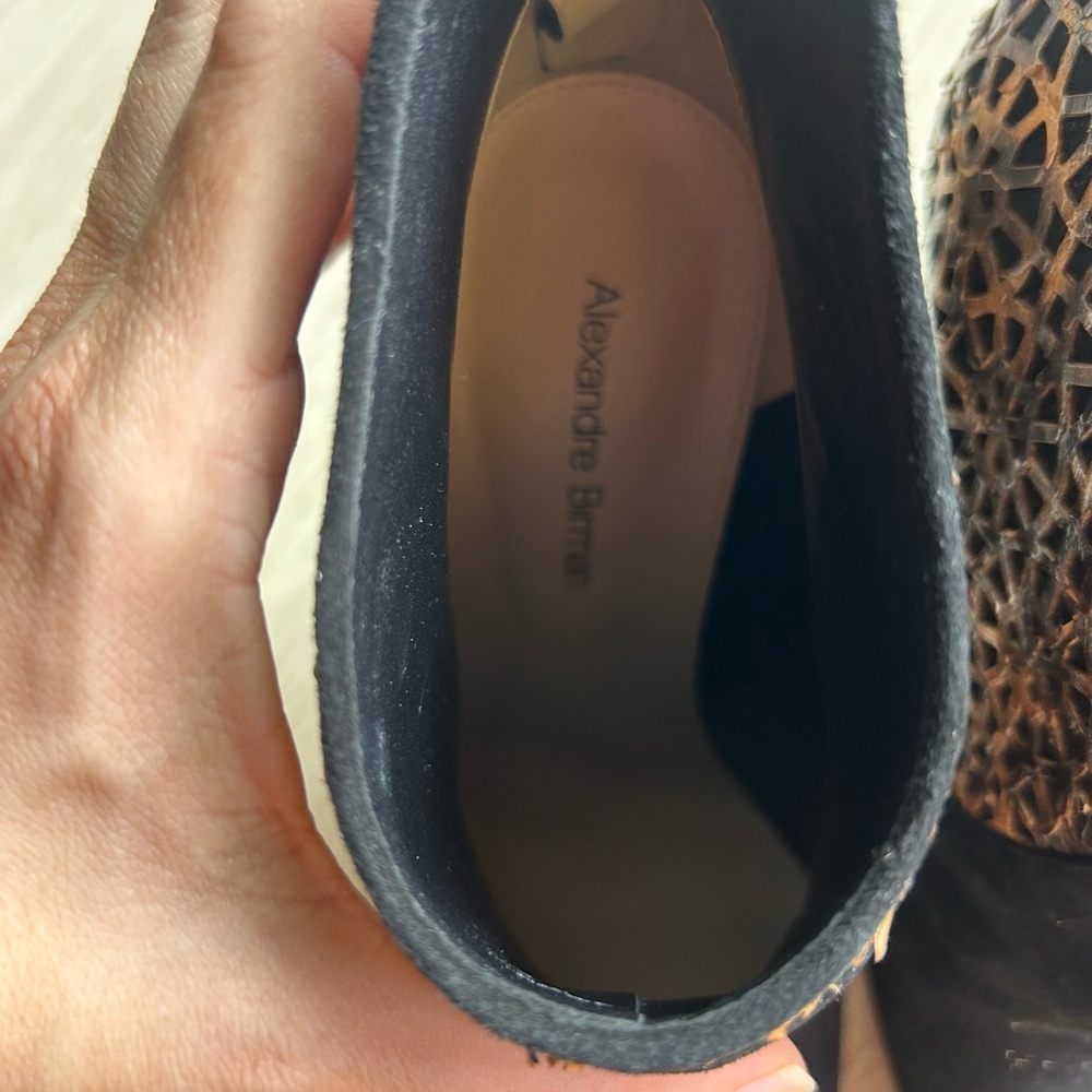 Alexandre Birman Women’s Python & Black Suede Ank… - image 4